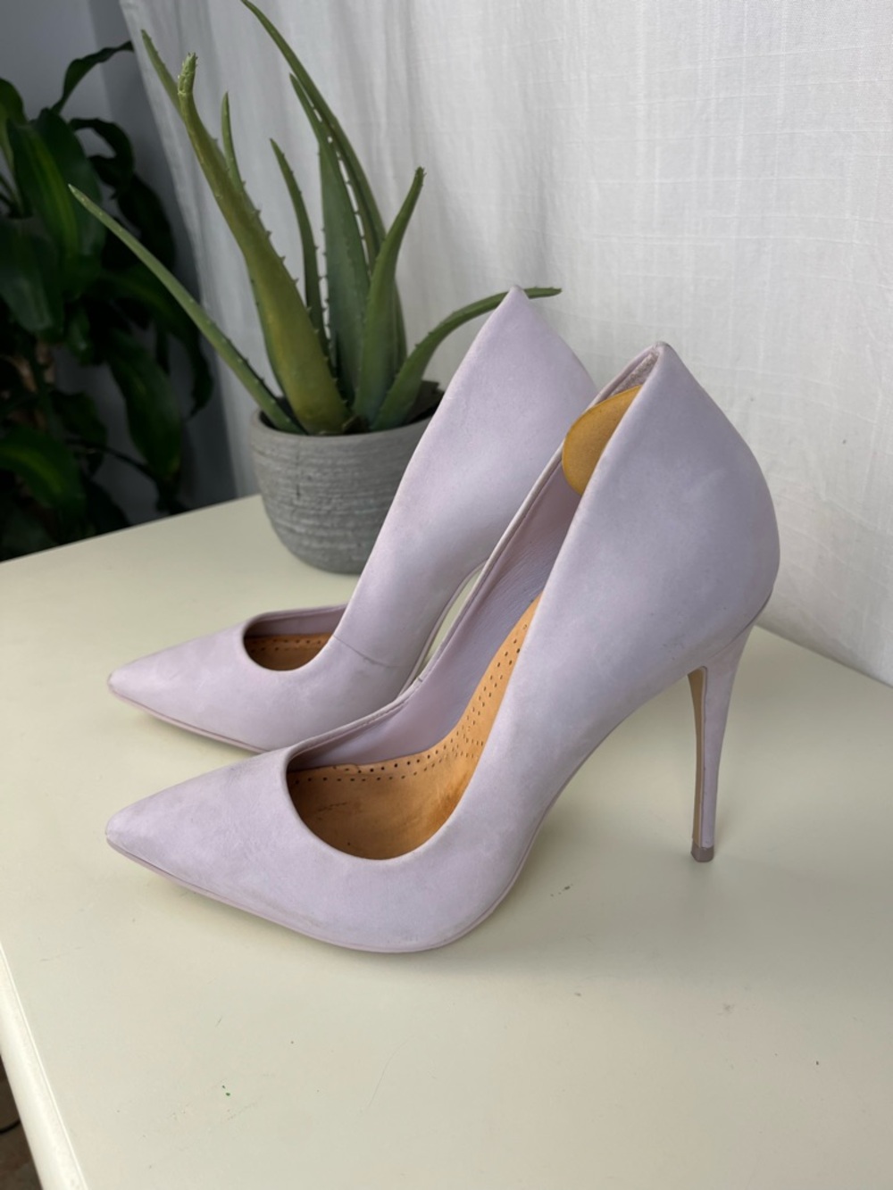 Aldo Lilac Pointed-Toe Stiletto Pumps